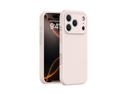 (rosa, Iphone 17 Pro) Funda De Silicona Líquida Para Iphone, Cobertura Total Sin Huecos, Protección De Botones De Una Sola Pieza.