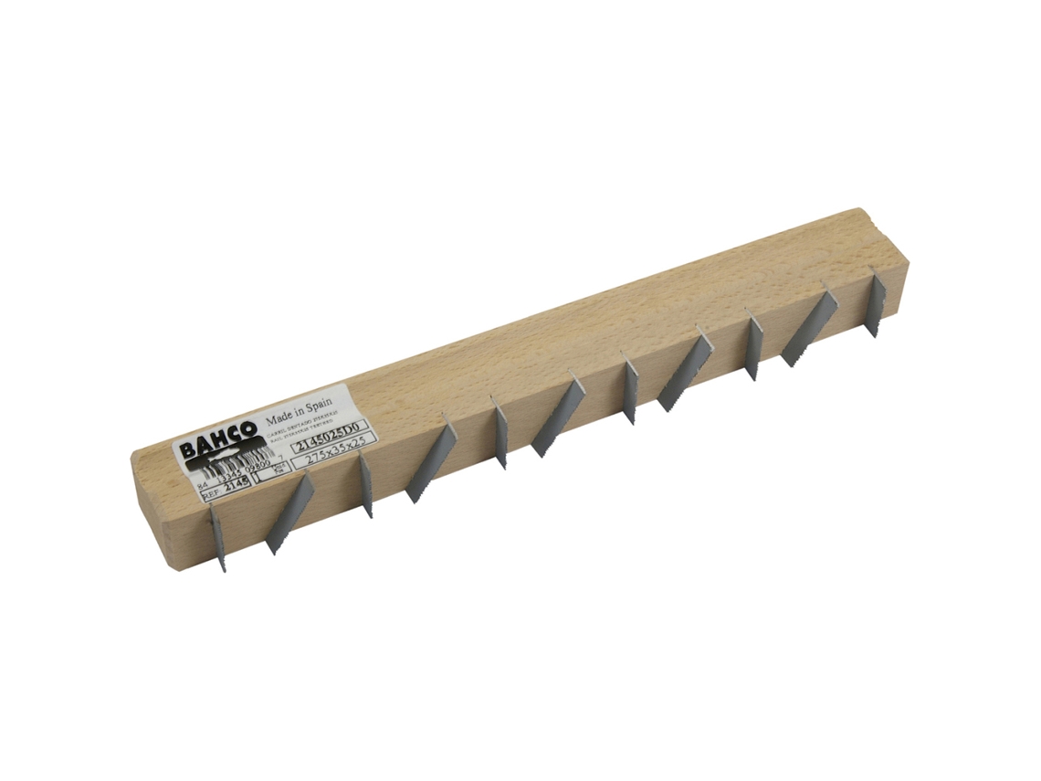 Bahco carril cuchilla recta dentada 2145 275x35x25 2145025d0