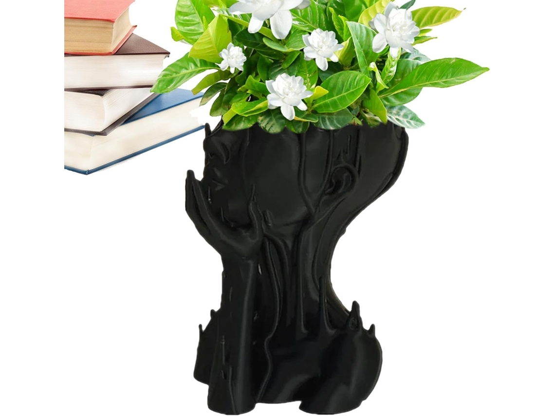 Caja De Flores Para El Rostro, Macetas Faciales Únicas Para Mujeres, Maceta Creativa Hecha A Mano Para La Decoración De