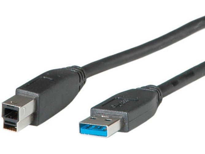 Cable USB ROLINE (USB - Negro)