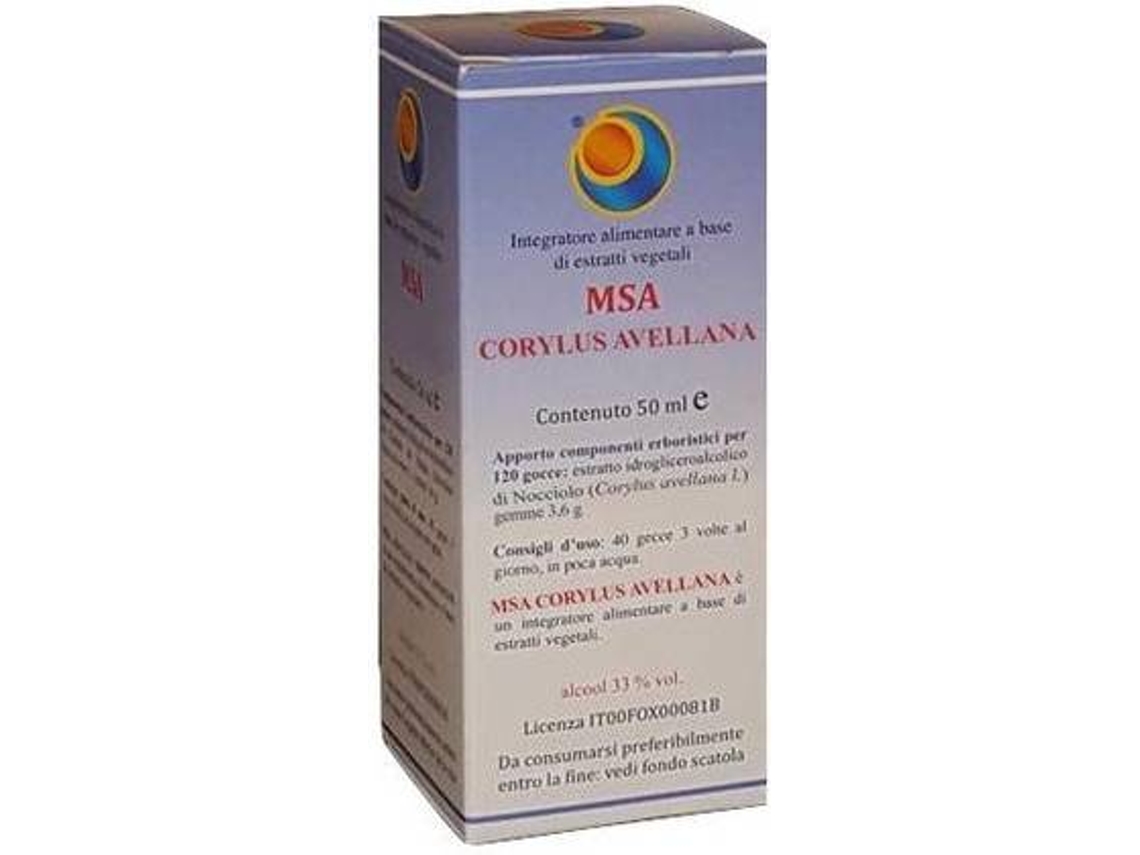 Complemento Alimentar HERBOPLANET Msa Corylus Avellana (50 ml)