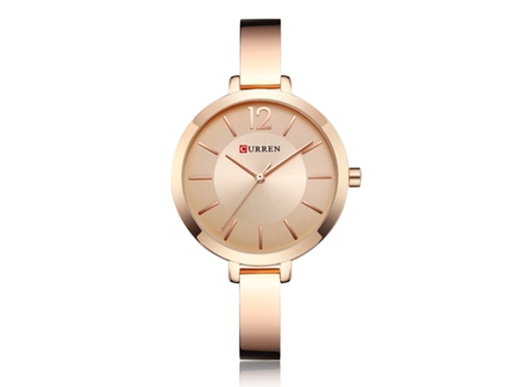 Relojes de Moda para Mujer Reloj Impermeable de Cuarzo con Correa de Acero Inoxidable para Mujer-Rosa LUUCOZK