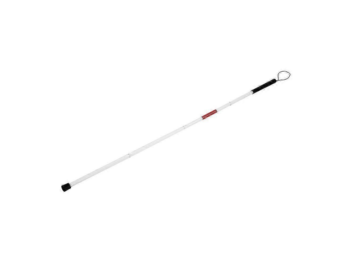 Bastón plegable portátil reflectante con sistema antichoque para ayudar a caminar y a las personas con discapacidad visual.