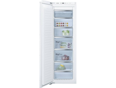 Congelador Vertical Integrable BOSCH GIN81AEF0 (No Frost - 177.2 cm - 212 L - Blanco)