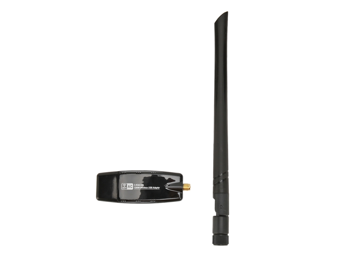 Adaptador Inalámbrico Usb Wifi De 1200 Mbps, Tarjeta De Red Usb De Doble Banda Para Escritorio