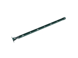Abridor manual de ventanas de aluminio para invernadero con soporte verde y tornillos