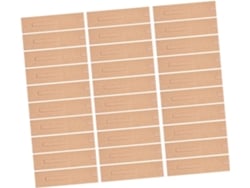 Solustre Kit De 30 Estojos De Papel Kraft Para Canetas, Porta-canetas Individuais Com Janela De Visualização, Embalagem