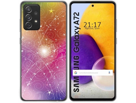 Carcasa Samsung Galaxy A72 TUMUNDOSMARTPHONE Abstracto Multicolor