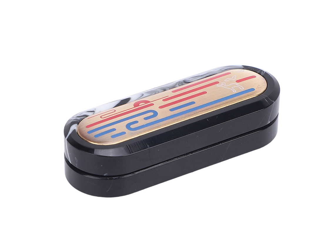 Ats-juguete Deslizante De Metal Para Dedos, Tamaño De Bolsillo, Push Card Slider Para Aliviar El Estrés Y Relajarse
