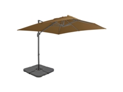 Watch Sol De Jardim Com Base Portã¡til Cinzento Castanhado Dkd Home Decor