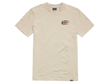 Camiseta de Hombre ETNIES Joslin Beige (S)
