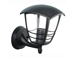 NAR-1 E27 60W IP44 Luz de pared negra HOROZ ELECTRIC