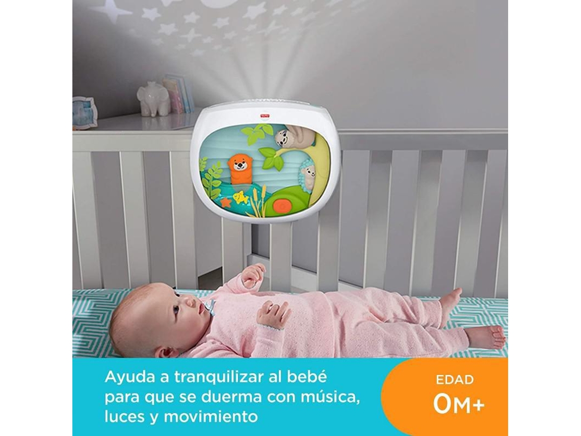 FISHER-PRICE Proyector Animalitos Juguete Y Luz de Cuna para Bebé Recién Nacido Mattel Fxc59