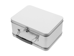 Lonchera Vintage De Lata Hazlo Tú Mismo, Caja De Metal Con Asa, Lata De Metal Portátil Con Tapa Para Almacenamiento De Alimentos Webake