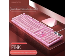 Teclado flotante para juegos con cable USB, ergonómico, táctil mecánico, impermeable, ultrafino y con retroiluminación LED para PC de escritorio. Ly Ebike