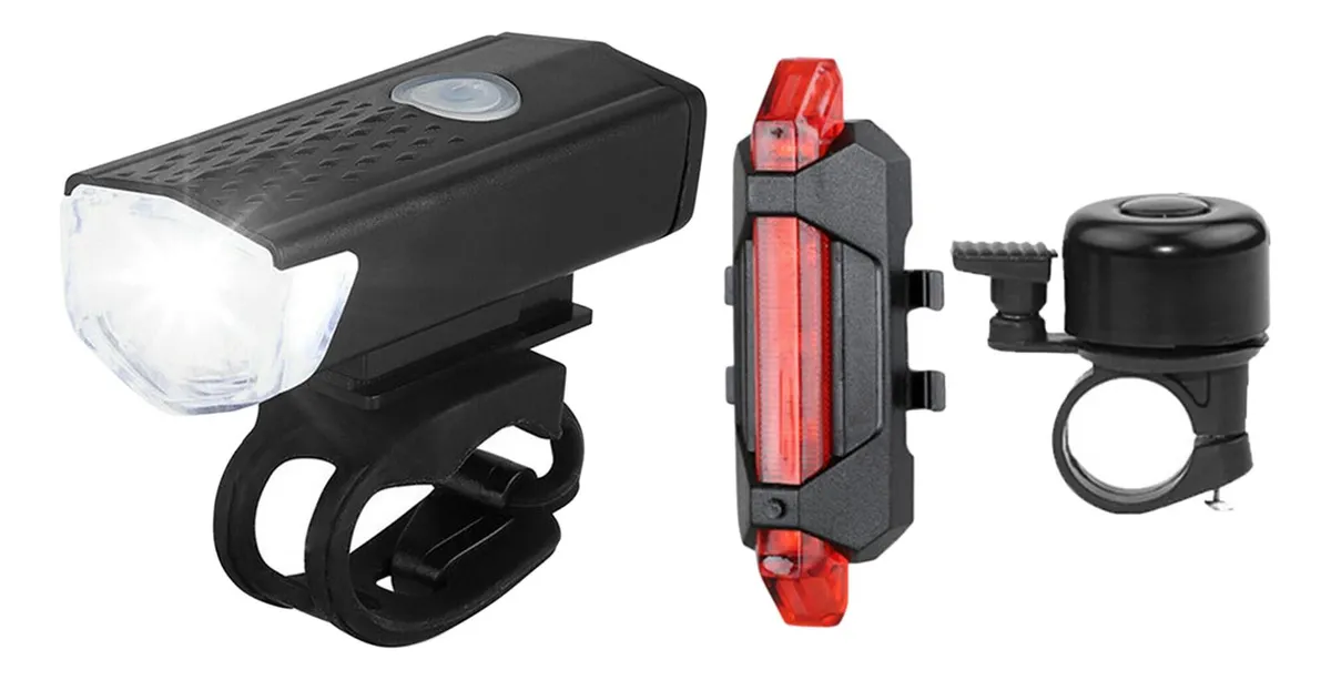 Luz de bicicleta Equipo de luz delantera de bicicleta Paravayotoy