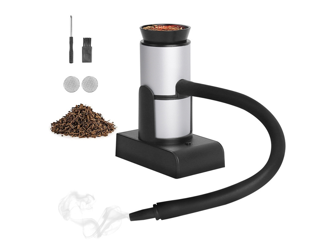 Kit Portátil Para Ahumar En La Cocina, Para Bebidas, Comida, Barbacoa, Camping Y Para Hacer Tu Propio Ahumador De Cócteles En Frío.