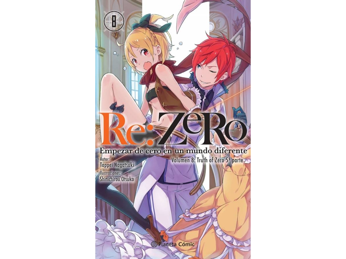 Libro Re:Zero Nº 08 (Novela) de Tappei Nagatsuki (Español)