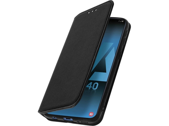 Funda Samsung Galaxy A40 AVIZAR Book Negro