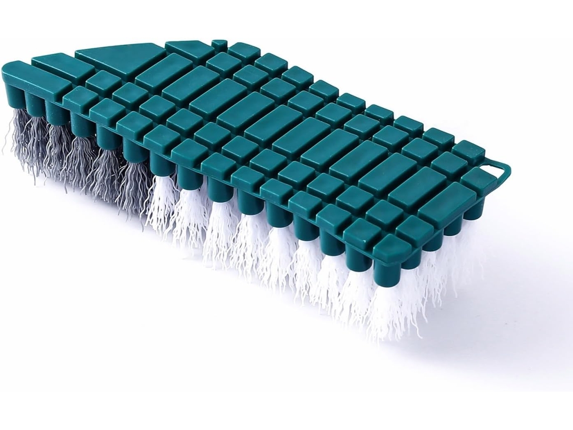 Este cepillo de limpieza multifuncional es adecuado para cocinas, baños, fregaderos, azulejos, pisos y áreas de frutas y verduras.