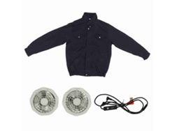 Chaqueta USB ventilada 5V 2A 6000 RPM Azul marino 2XL