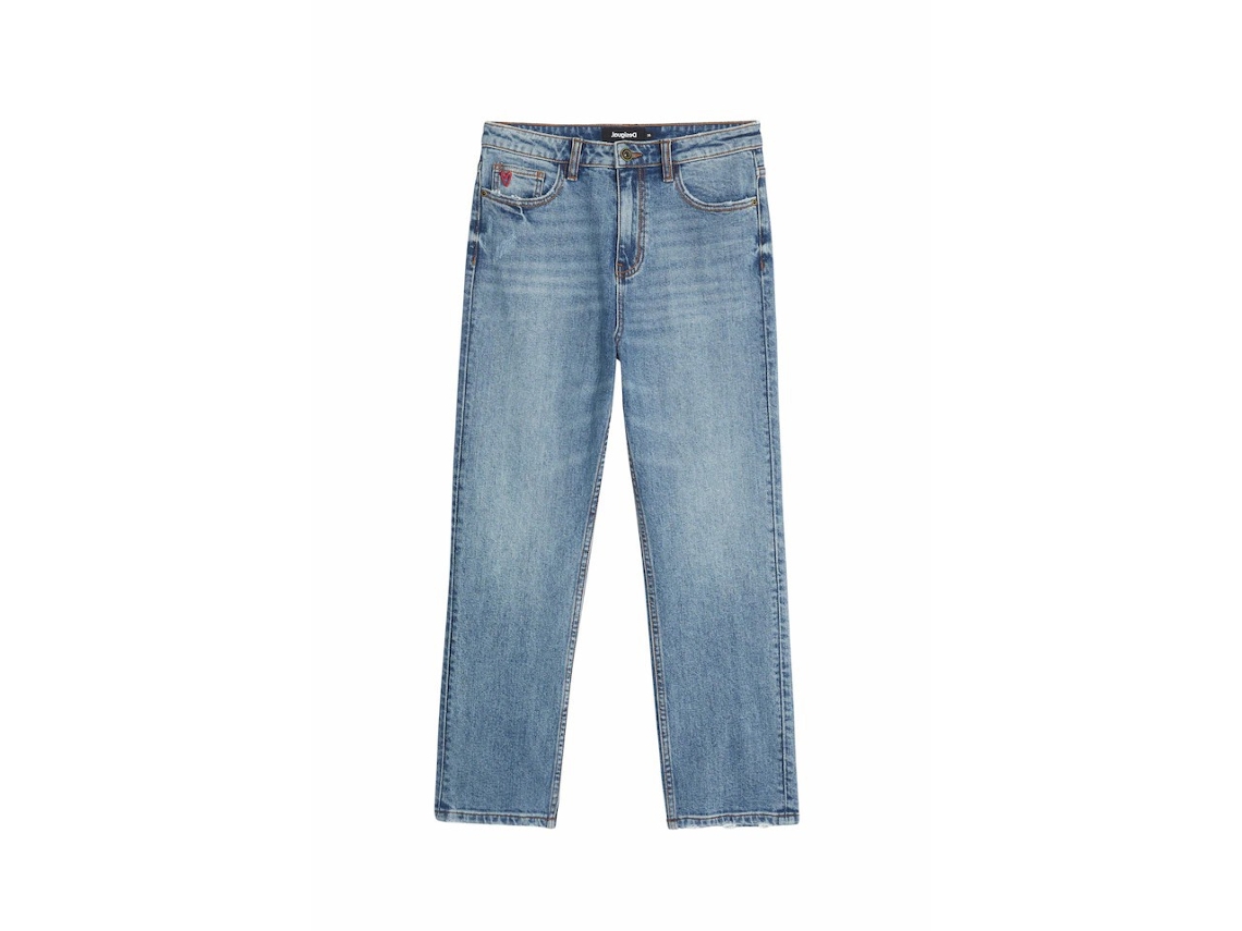 Pantalones vaqueros desigual cheap