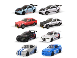 Negro Azulyegao D43-01q Rtr 1/64 2.4g 4wd Mini Drift Rc Aleación Led Alta Velocidad On-road Control Remoto Adornos Escritorio Juguetes