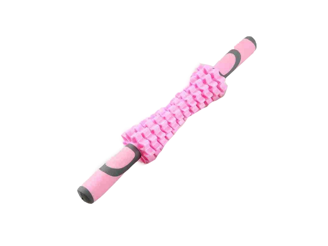 2026-palito De Masaje Roller Abs Para Drenar Meridianos, Anticelulitis, Musculos, Rosa, 45cm/17.7in, 5cm/2.0in