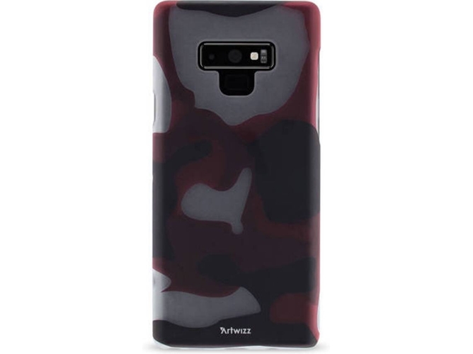 Carcasa Samsung Galaxy Note 9 ARTWIZZ Camouflage Rojo