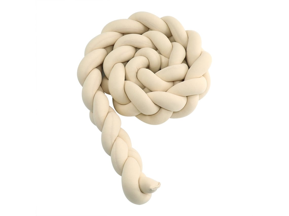 Correas De Seguridad Trenzadas Para Cuna Con Nudos, Tira Larga Para Barandilla De Cuna (200 Cm)