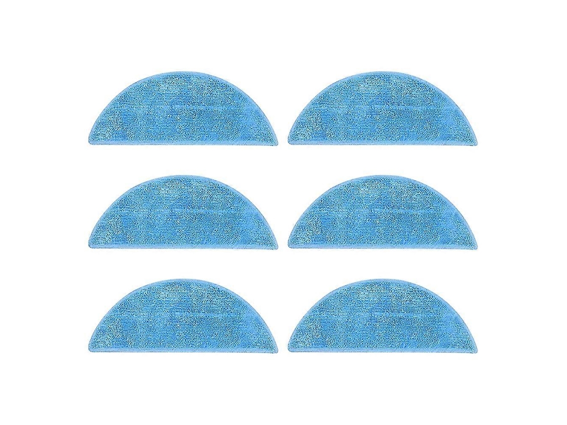 Mop Cloths For Ilife A30 Pro Vacuum Cleaner Replacement Parts Washable Cleaning Mop Pad Microfiber Mop 6pcs