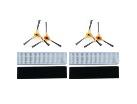Cepillos laterales de esponja de filtro para piezas de vacío Ecovacs Deebot Slim 2