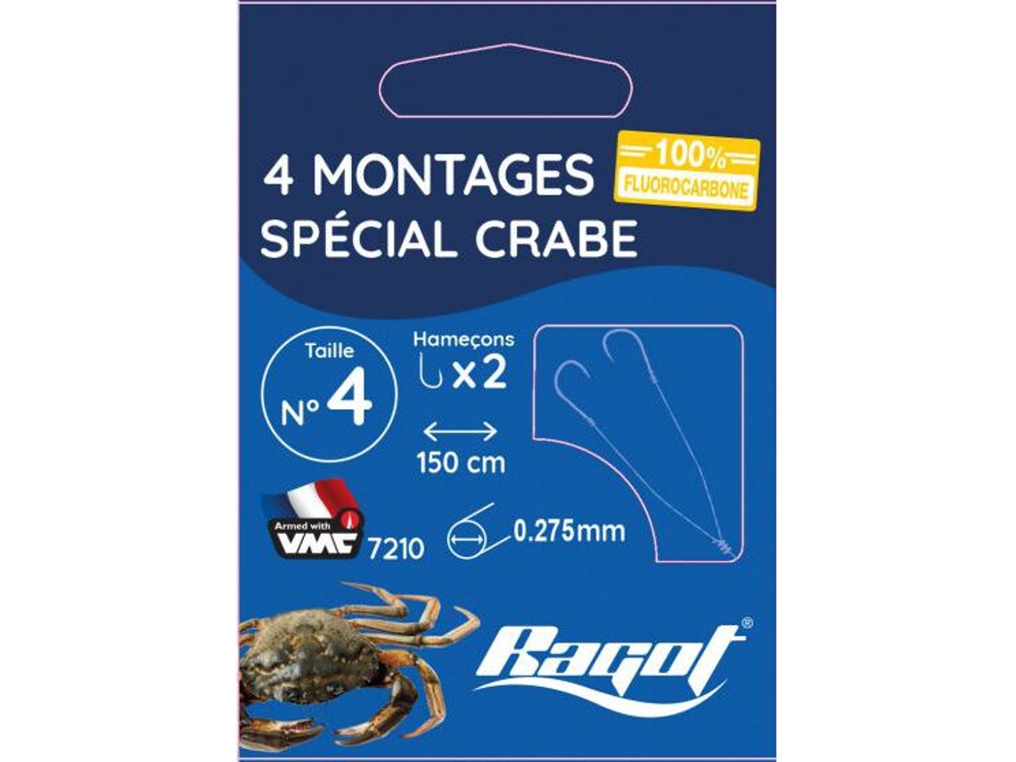 Montaje del cangrejo RAGOT 1/0
