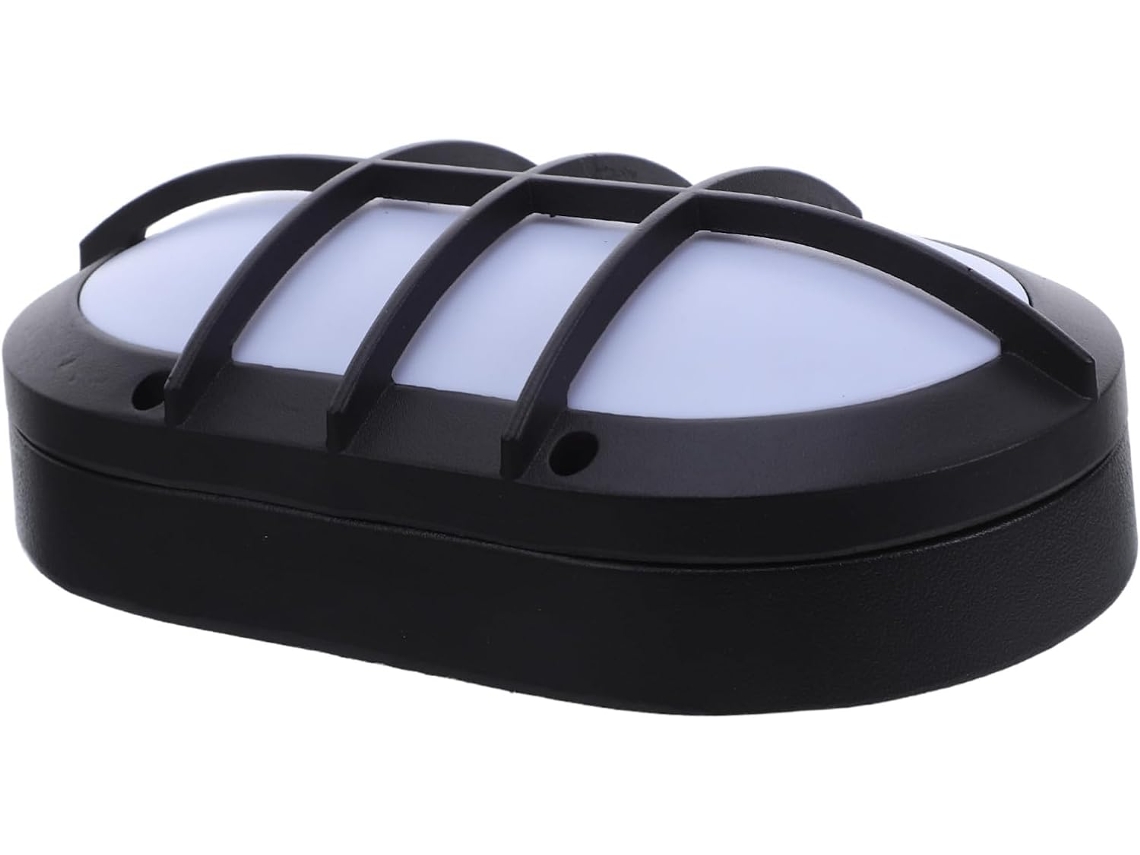 Cubierta de aluminio fundido resistente a la humedad para luminarias de techo, ideal para saunas y pasillos. Gokoco