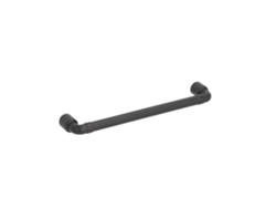 Tirador Para Mueble De Zamac Distancia Entre Ejes De 160 Mm Barniz Negro Mate Lote De 6mm