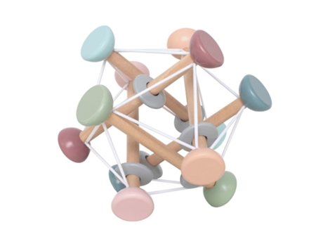 Juego Didáctico JABADABADO (Madera - Beige - 16 x 16 x 16 cm)