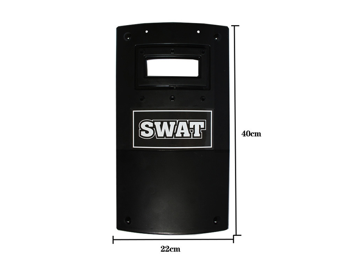 Modelo De Plástico Mini Escudo Para Figura De Policía Swat Juguete Simulador De Equipo Policial Juguetes Para Niños