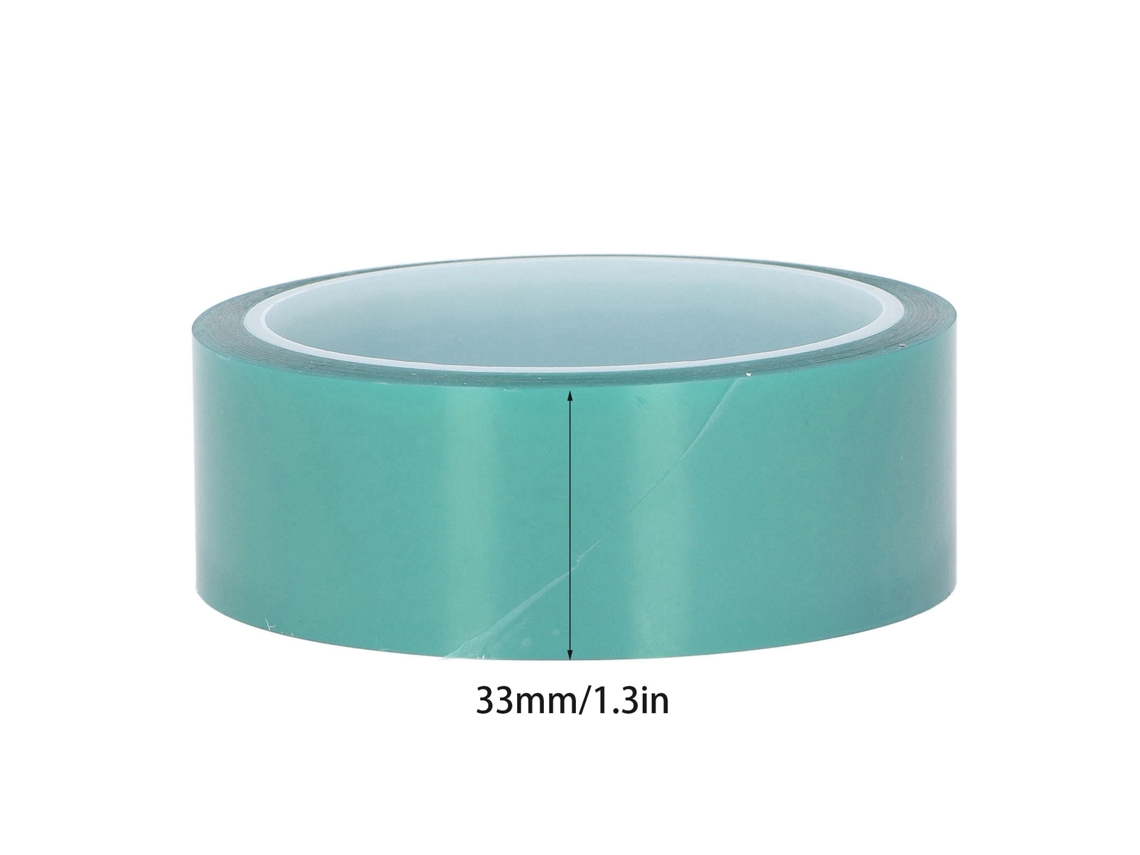 2026-as-5 Piezas Cinta Masking Verde Pet 33mmx33m Resistente Al Calor Para Protección En Pintura Con Spray