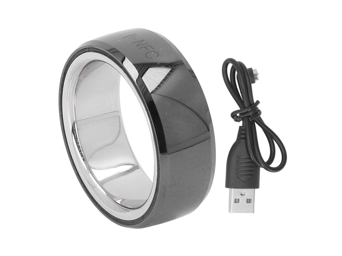 Anillo Inteligente Seguimiento De Salud Monitoreo De Sueño Fitness Nfc Bt 5.1 Resistente Al Agua Ip68