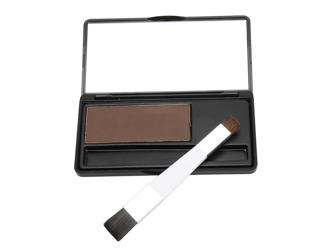 Polvo Sombra De Línea De Cabello Y Raíces Corrector De Cejas Impermeable Maquillaje Belleza 8g Marrón Medio