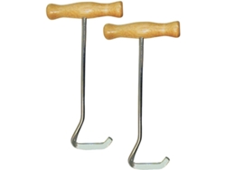 Paquete De 2 Ganchos Y Extractor Para Botas Vaqueras Y Herramientas De Aseo Para Caballos.