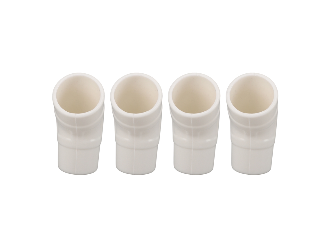 4 piezas de codo de silicona de 45 grados para limpiador de piscinas W70244