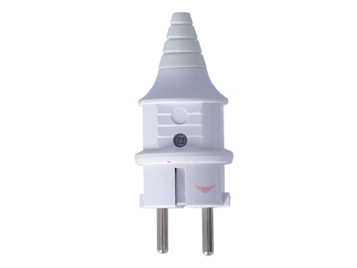 5 Adaptadores De Enchufe Europeo Para Generador De Gasolina 188f Accesorios 16a Abs Blanco Viaje
