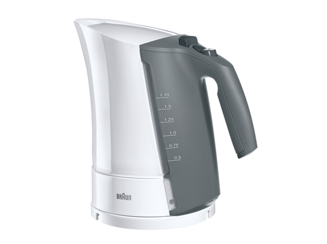 Hervidor Eléctrico BRAUN WK300 (2200 W - 1,6 L)