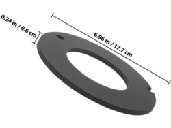 Kit De Sellado De Silicona De 2 Piezas Para Autocaravanas: Anillos Duraderos Y Compactos Que Evitan Fugas.