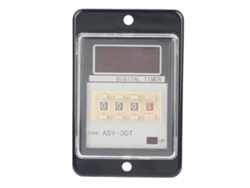 Relé de temporização digital multifuncional LED Veloriskku 24 V CC 110 V CA 0,01-999 s 5 A