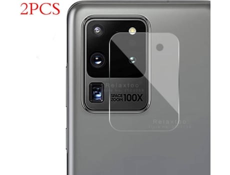 2x Protector Simples Cámara Trasera Samsung S20 Ultra