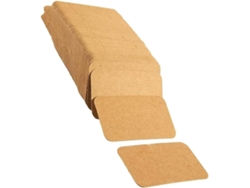 300 Tarjetas De Estudio En Papel Kraft En Blanco, Tarjetas De Repaso Y Tarjetas De Notas Kraft.