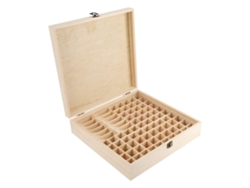 Caja De Madera Para Almacenar Aceites Esenciales Con 87 Compartimentos, Organizador Grande.