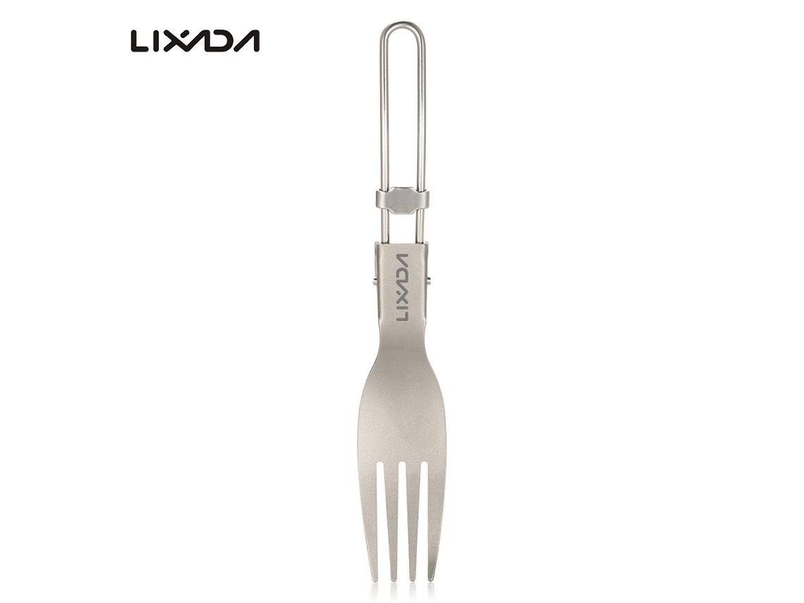 Horquilla Plegable Ultraligera De Titanio Para Camping, Taburetes Y Uso Al Aire Libre - Lixada